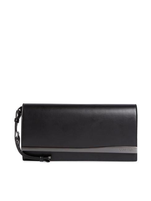 CALVIN KLEIN METAL EDGE Clutch bag with cuff ckblack - Women’s Bags