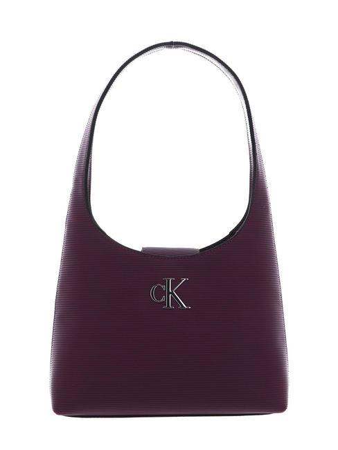 CALVIN KLEIN CK JEANS MINIMAL MONOGRAM Shoulder bag amaranth - Women’s Bags