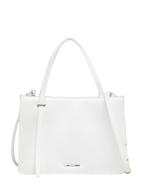 CALVIN KLEIN CK SQUARE Hand bag with shoulder strap ck white - Women’s Bags