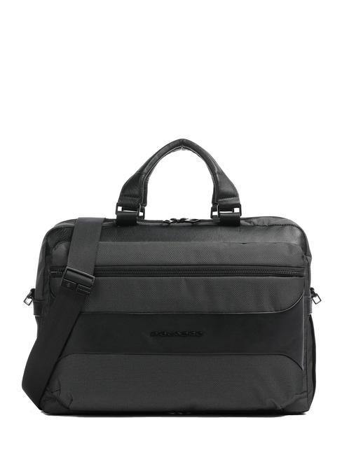 PIQUADRO GIO 14" PC briefcase Black - Work Briefcases