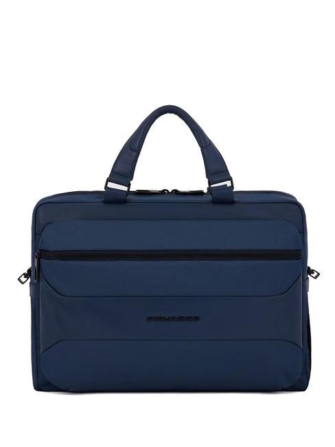 PIQUADRO GIO 14" PC briefcase blue - Work Briefcases