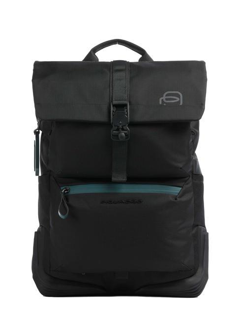 PIQUADRO CORNER 2.0 15.6" PC bike backpack Black - Laptop backpacks