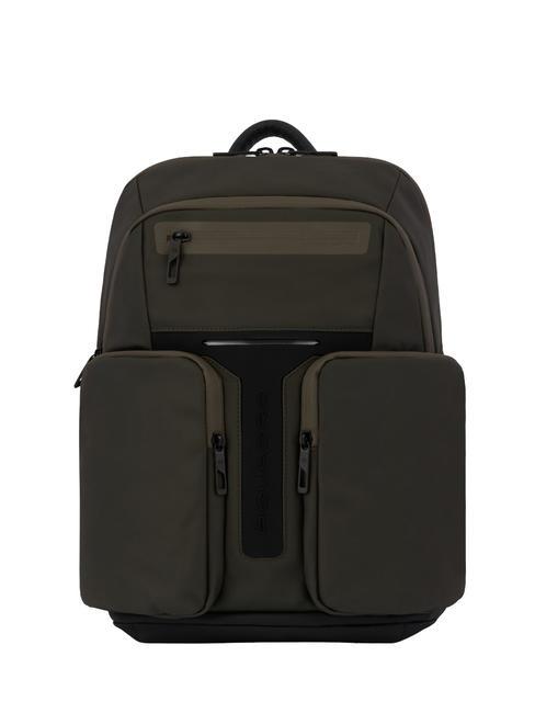 PIQUADRO HIDOR 14" laptop backpack GREEN - Laptop backpacks