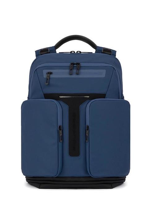 PIQUADRO HIDOR Laptop backpack 15.6" blue - Laptop backpacks