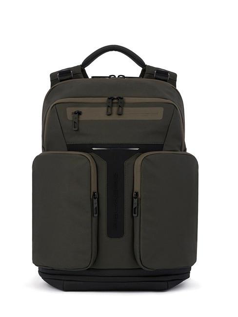 PIQUADRO HIDOR Laptop backpack 15.6" GREEN - Laptop backpacks