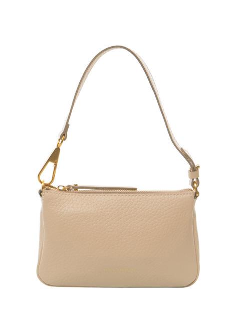 GIANNI CHIARINI BROOKE Small leather shoulder bag cream - Women’s Bags