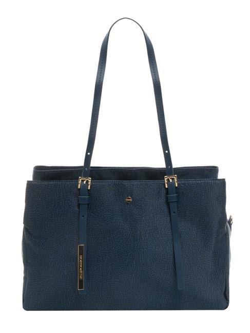 BORBONESE COLE NYLON Shoulder bag, with shoulder strap blue - Women’s Bags