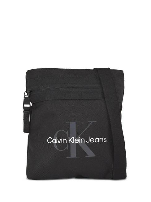 CALVIN KLEIN CK JEANS SPORT ESSENTIALS Flat bag black - Over-the-shoulder Bags for Men