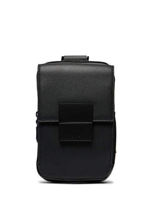 CALVIN KLEIN ICONIC PLAQUE SLING One-shoulder bag ck black - Over-the-shoulder Bags for Men