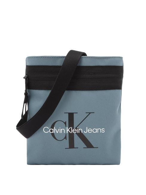 CALVIN KLEIN CK JEANS SPORT ESSENTIALS Flat bag goblin blue - Over-the-shoulder Bags for Men