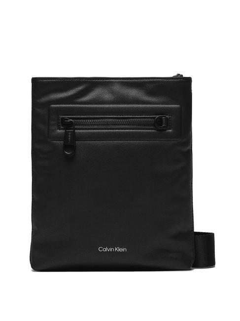 CALVIN KLEIN CK ELEVATED Flat bag with pocket ck black - Over-the-shoulder Bags for Men