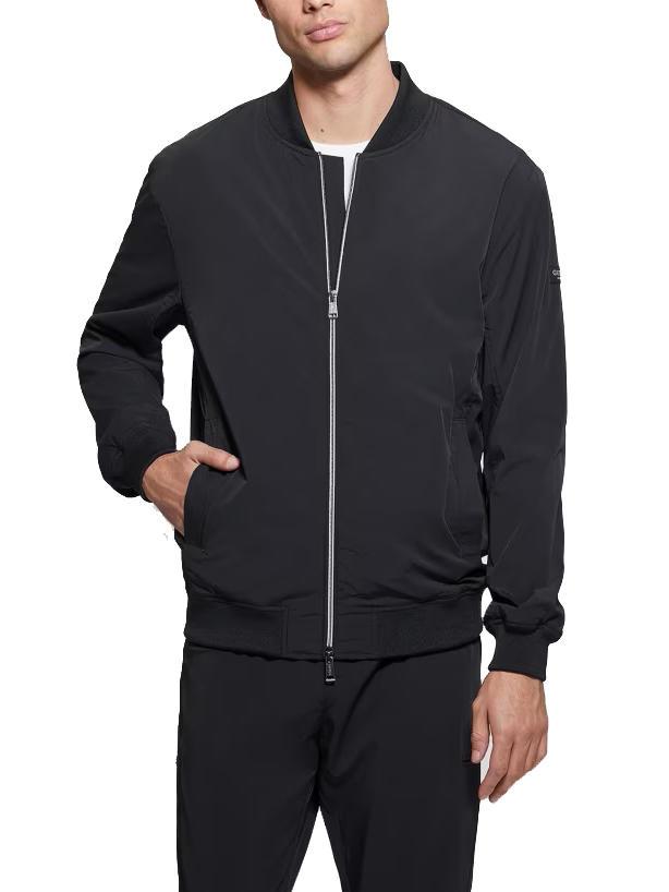 Guess Tech Stretch Bomber Jetbla Buy At Outlet Prices