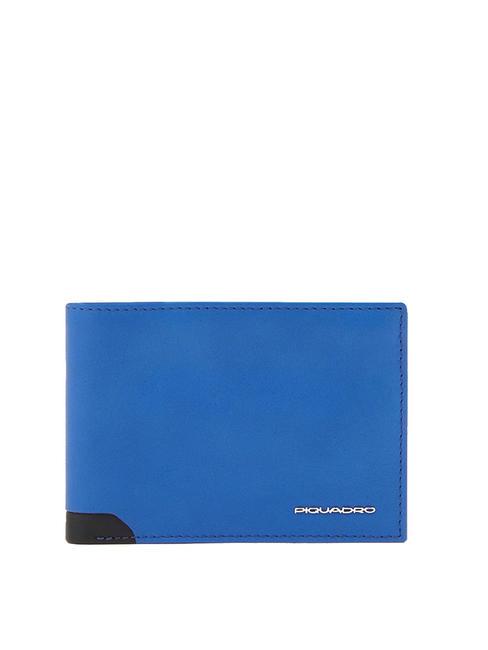 PIQUADRO ALVAR Wallet with coin purse blue - Men’s Wallets