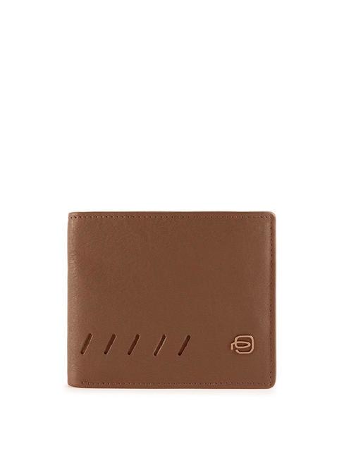 PIQUADRO NABUCCO  Leather wallet BROWN - Men’s Wallets