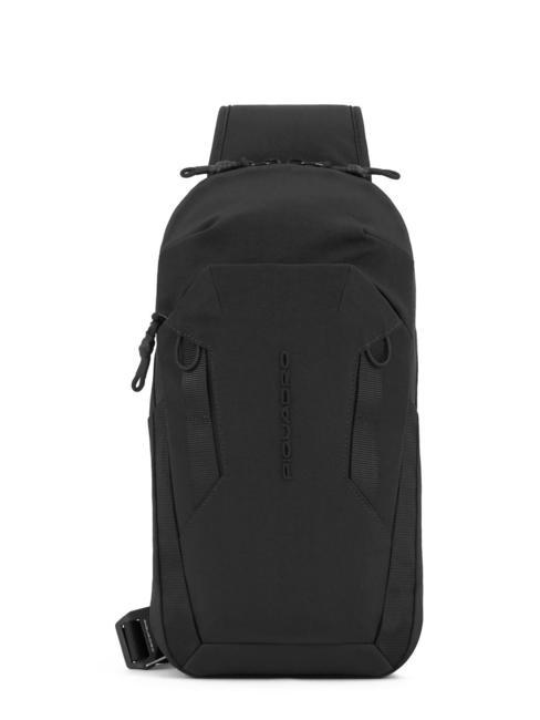 PIQUADRO INIA One shoulder backpack Black - Backpacks