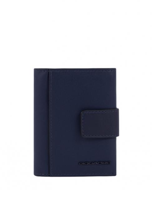PIQUADRO TIGER Leather wallet blue - Men’s Wallets