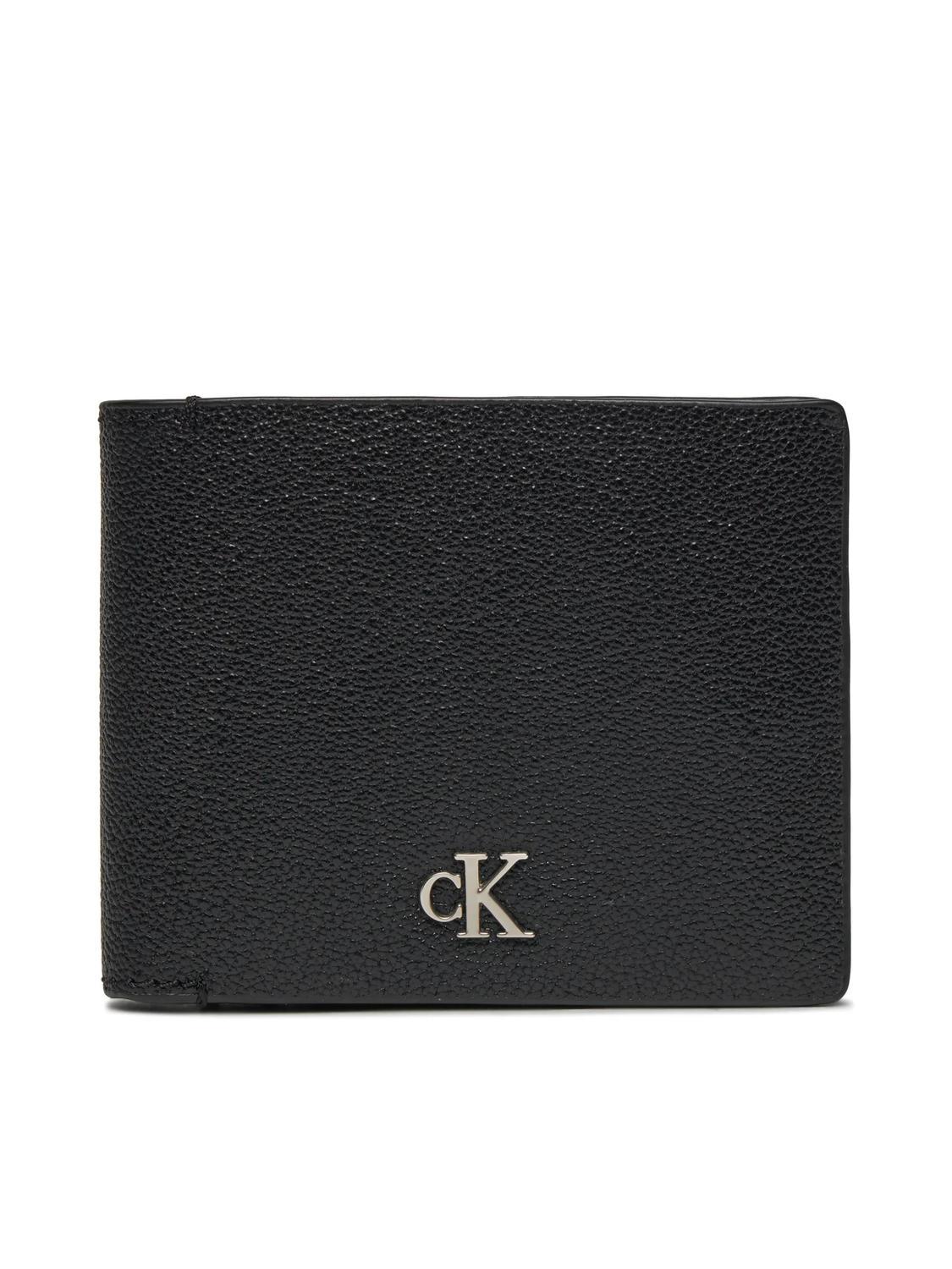 Calvin Klein Ck Jeans Mono Leather Coin Wallet Pvh Black Buy At