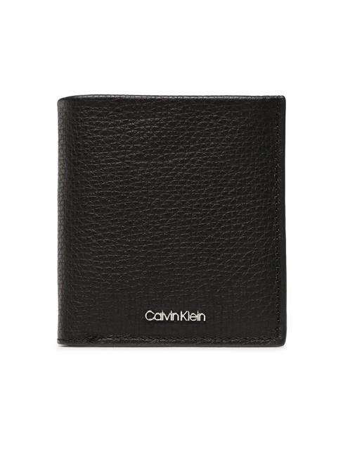 CALVIN KLEIN MINIMALISM Leather coin wallet ckblack - Men’s Wallets