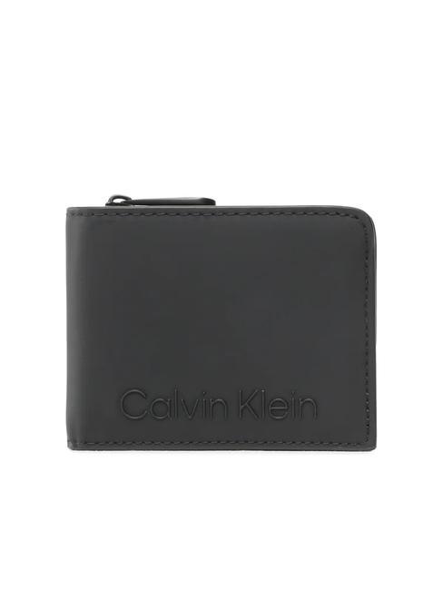 CALVIN KLEIN RUBBERIZED Wallet ckblack - Men’s Wallets