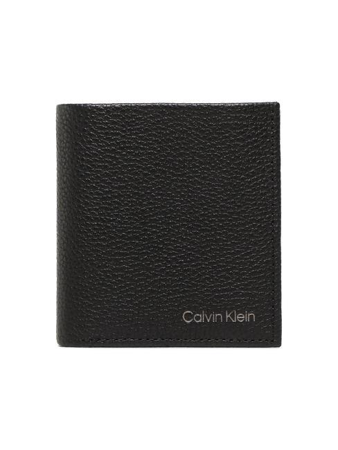 CALVIN KLEIN WARMTH Leather coin wallet ckblack - Men’s Wallets