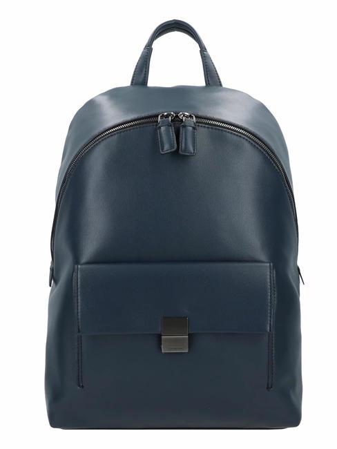CALVIN KLEIN ICONIC PLAQUE ROUND 13" laptop backpack ck navyck - Laptop backpacks