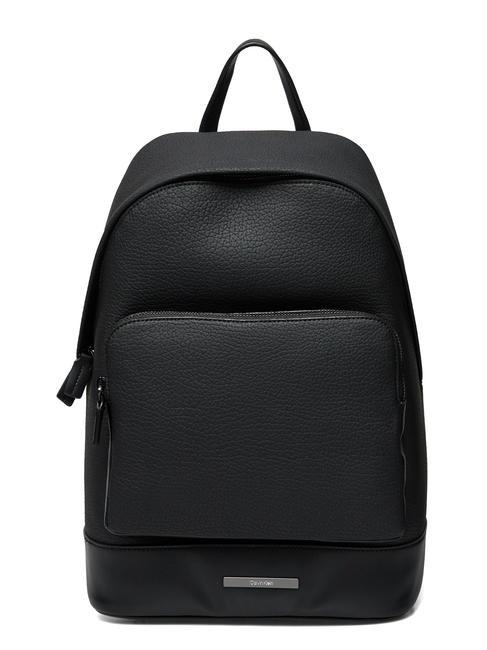 CALVIN KLEIN MODERN BAR CAMPUS 15.6" laptop backpack ck black - Laptop backpacks