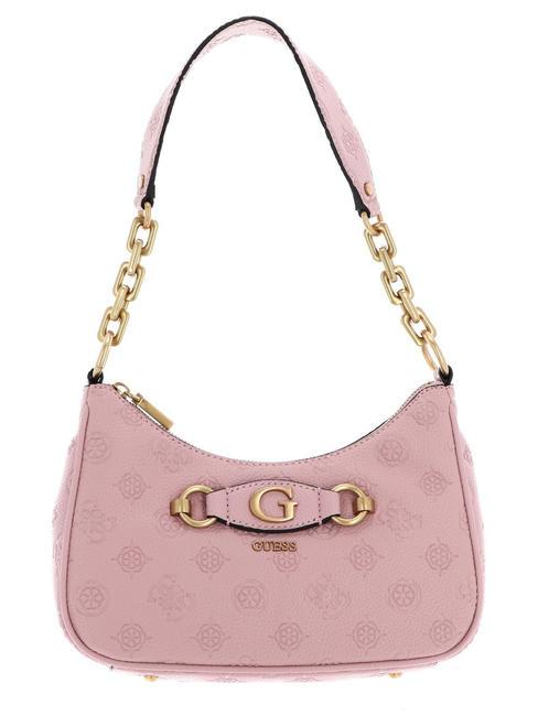GUESS IZZY PEONY Shoulder bag apricot rose logo - Women’s Bags