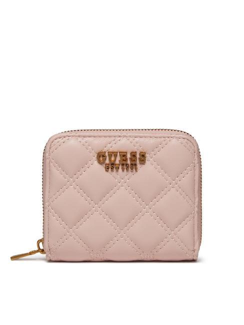 GUESS GIULLY Small ziparound wallet light rose - Women’s Wallets