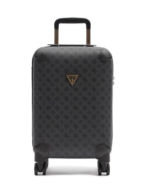 GUESS WILDER 4 wheel cabin trolley dark gray - Hand luggage