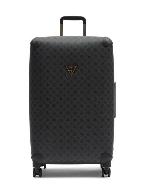 GUESS WILDER Medium cabin trolley dark gray - Rigid Trolley Cases