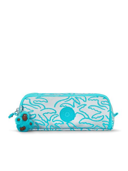 KIPLING GIROY Large pencil case metallic palm - Cases and Accessories