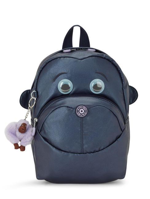 KIPLING FASTER Kids backpack admiral bl metallic - Backpacks & School and Leisure