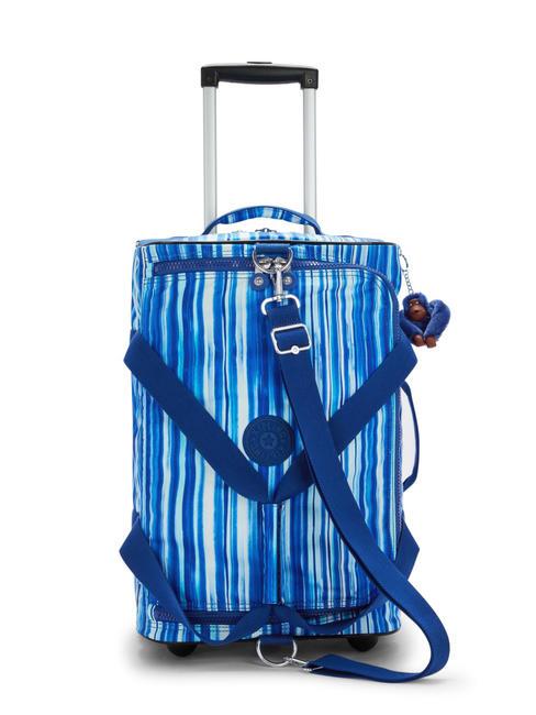 KIPLING TEAGAN S Trolley hand luggage bag royal stripes - Hand luggage