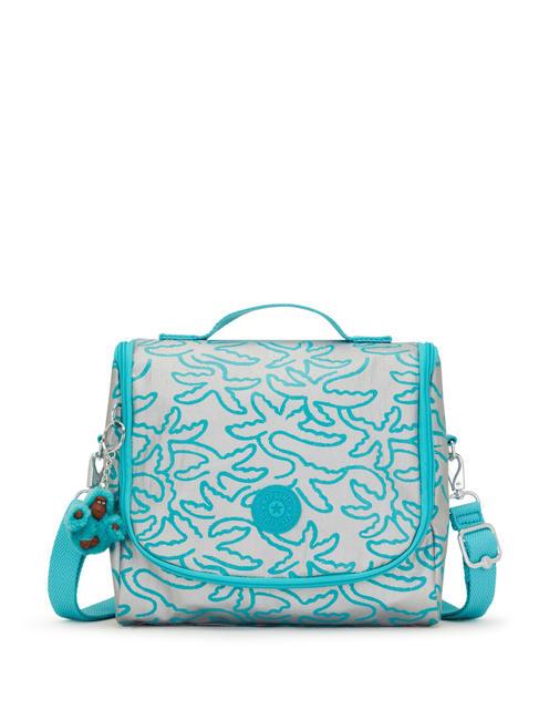 KIPLING NEW KICHIROU BTS + Lunch bag with shoulder strap metallic palm - Kids bags and accessories