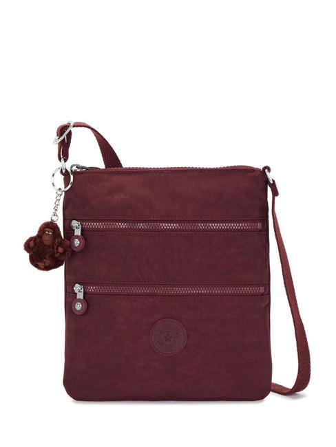 KIPLING KEIKO Vertical shoulder bag merlot - Women’s Bags