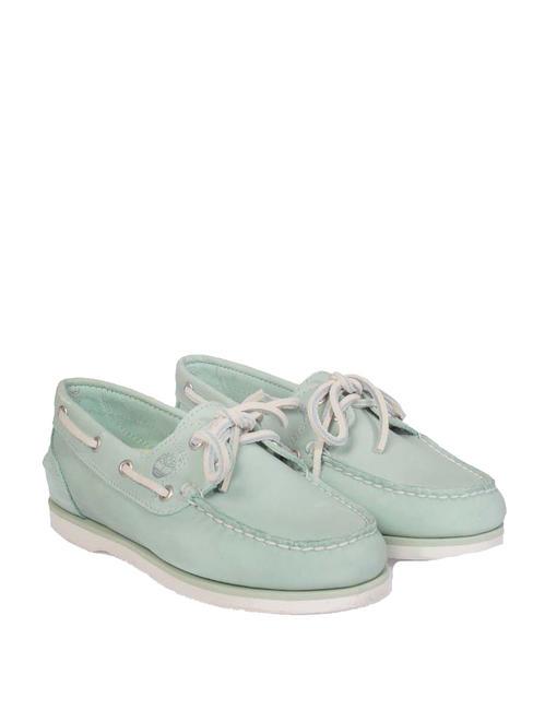 TIMBERLAND CLASSIC BOAT  Leather boat shoes flow petrol - Women’s shoes