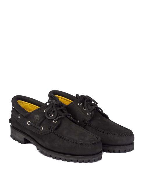TIMBERLAND AUTHENTIC BOAT  Leather boat shoes BLACK - Men’s shoes