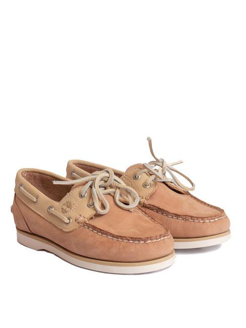 TIMBERLAND CLASSIC BOAT Leather boat shoes tan rugby - Women’s shoes