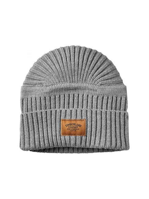 TIMBERLAND RIBBED Hat with cuff light / gray / heather - Hats