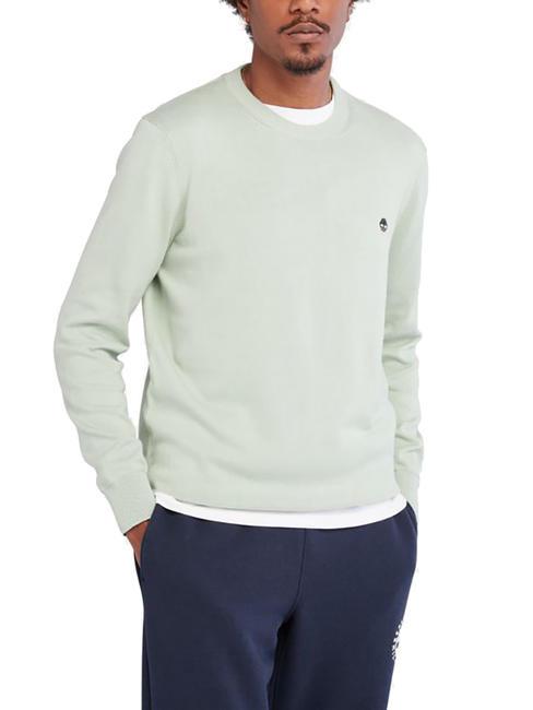 TIMBERLAND WILLIAMS RIVER Crewneck sweater frosty green - Men's Sweaters