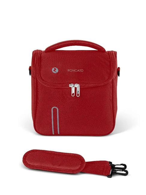 R RONCATO ONE WAY Beauty case with shoulder strap Red - Beauty Case