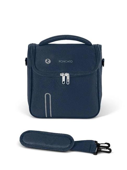 R RONCATO ONE WAY Beauty case with shoulder strap blu navy - Beauty Case