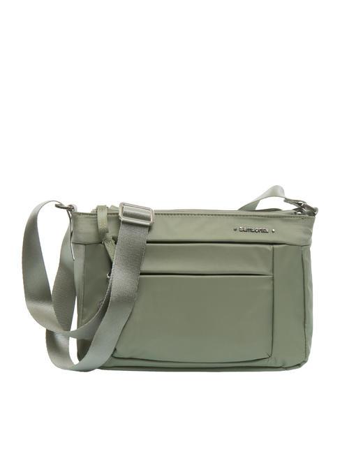 SAMSONITE MOVE 4.0 Small 3 zip shoulder bag Sage - Women’s Bags