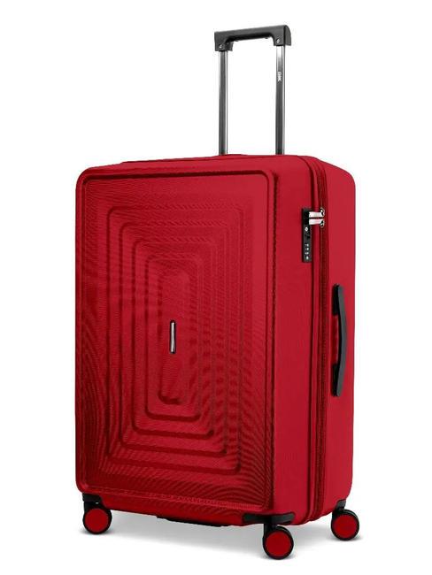 CIAK RONCATO RITMO Large expandable trolley Red - Rigid Trolley Cases