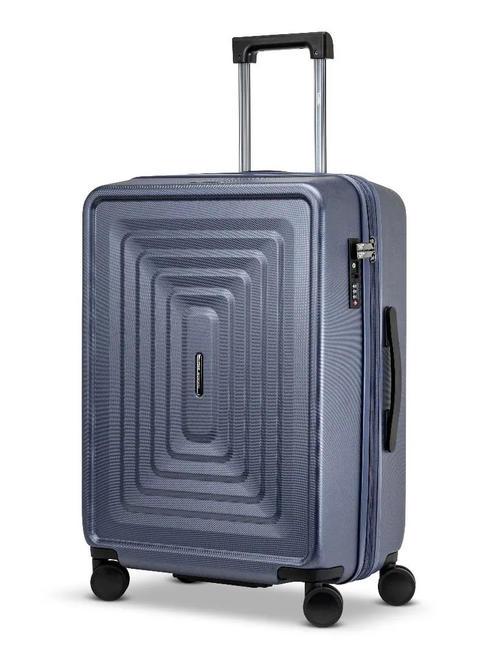 CIAK RONCATO RITMO Medium expandable trolley blu navy - Rigid Trolley Cases