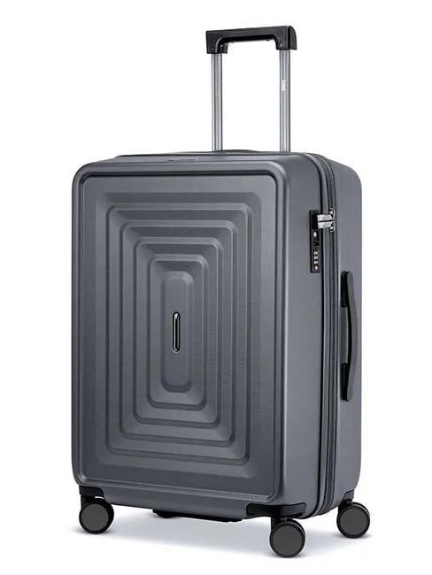 CIAK RONCATO RITMO Medium expandable trolley lemon - Rigid Trolley Cases