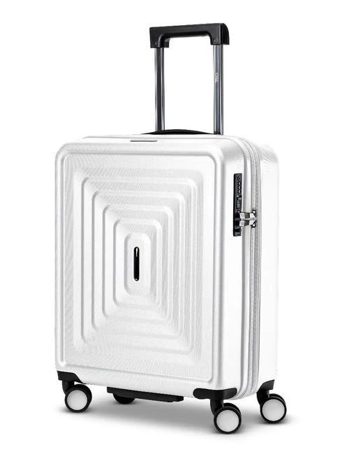 CIAK RONCATO RITMO Expandable hand luggage trolley white - Rigid Trolley Cases