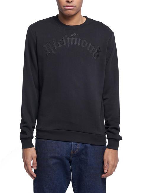 JOHN RICHMOND IRAZABAL Crewneck sweatshirt black - Sweatshirts
