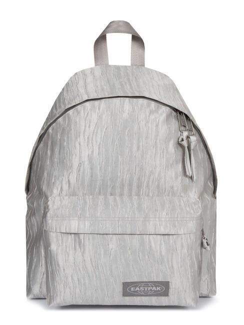 EASTPAK PADDED PAKR Backpack silver pleats - Backpacks & School and Leisure