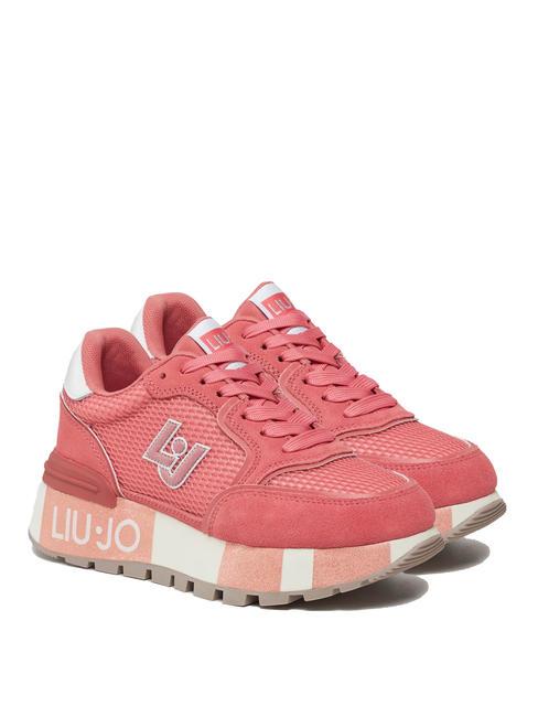 LIUJO AMAZING 25 Sneakers net strawberry - Women’s shoes